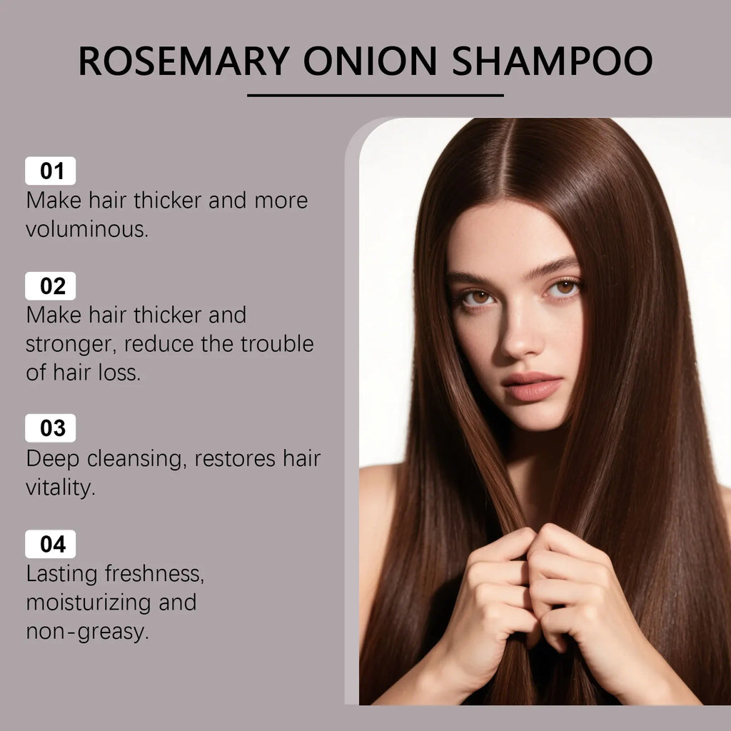 Damaged Frizz Deep Cleansing Oil Control Thickening Hair Hair Growth Shampoo Gentle cleansing, strong hair, supple, shiny, moist