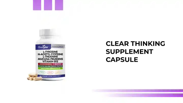 Clear Thinking Supplement Capsule by@Outfy